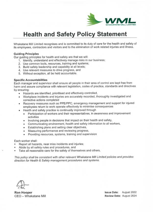 health-safety-policy-statement